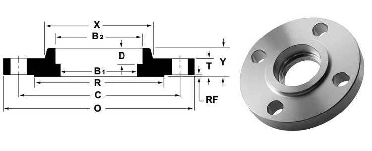 socket-weld-flange-dimensions